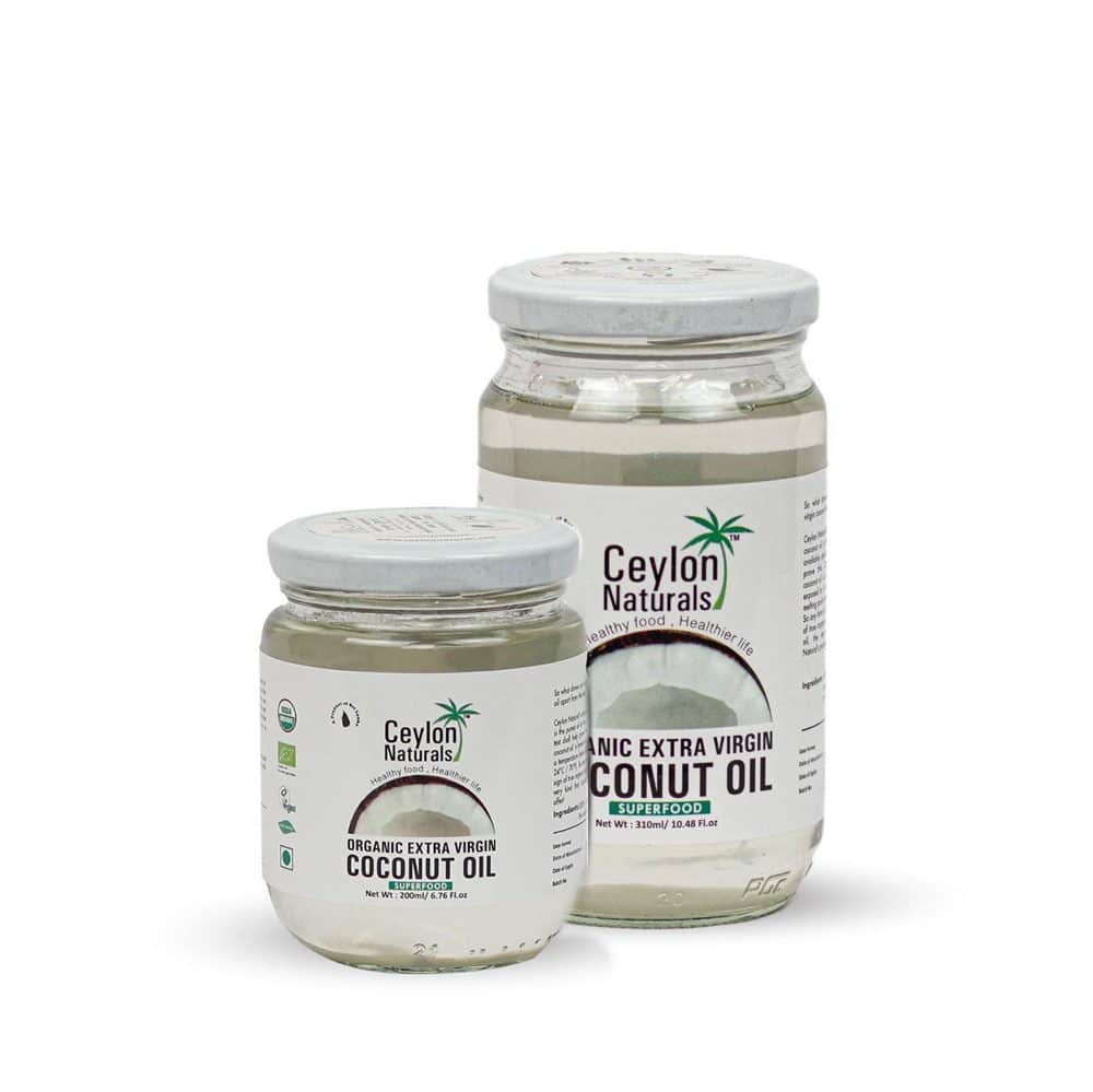 Ceylon-Organic-Extra-Virgin-Coconut-Oil Ceylon Naturals Organic Extra Virgin Coconut Oil - Image 1