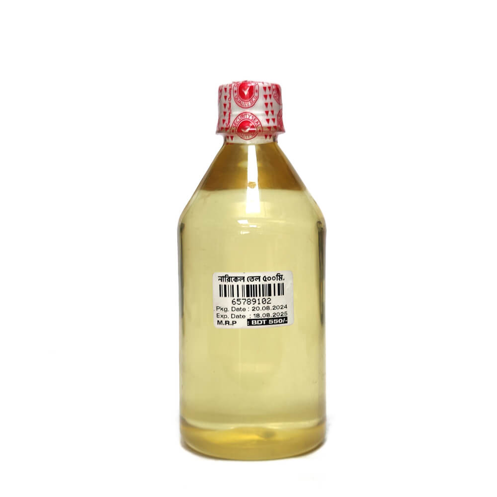 Holy-Basket-Natural-Coconut-Oil-500ml-1 Natural Coconut Oil - 500ml - Image 1