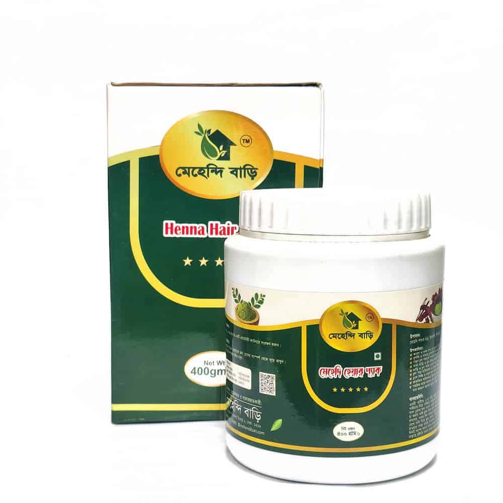Mehendi-Bari-Mehedi-Hair-Pack-400gm-3 Mehendi Bari Mehedi Hair Pack 400gm - Image 1