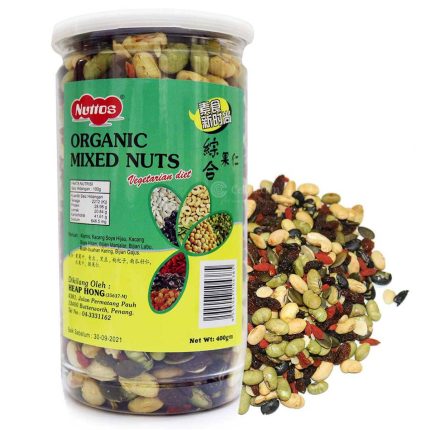 Organic Mixed Nuts 400gm
