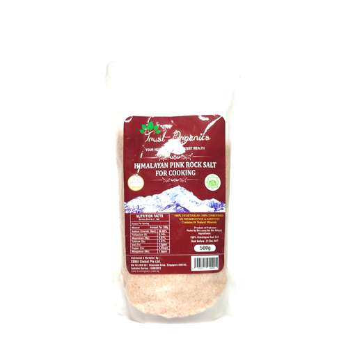 Trust-Himalayan-Pink-Salt-500gm Trust Organic Himalayan Pink Crystal Rock Salt 500gm - Image 1