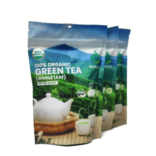 USDA-Green-Tea-package USDA Organic Green Tea 90g - Image 1